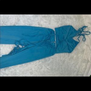 Blue Two Piece